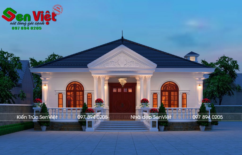 Mẫu thiết kế nhà cấp 4 của gia đình a Tường(Qùy Hợp) - Thiết kế nhà đẹp  Nghệ An, Hà Tĩnh - Sen Việt