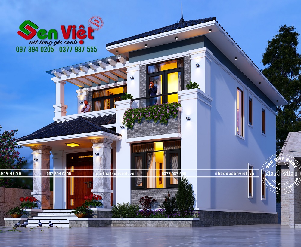 Thiết kế nhà 2 tầng anh Phú Hưng Nguyên (4)