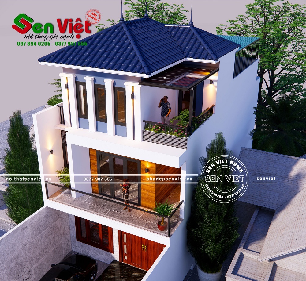 Mẫu thiết kế nhà phố 3 tầng hiện đại không thể bỏ qua năm 2024