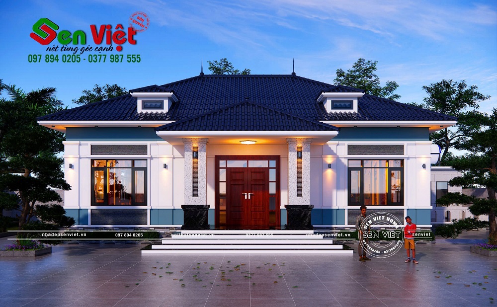 Mẫu Thiết Kế Nhà Vườn Kiểu 3 Gian