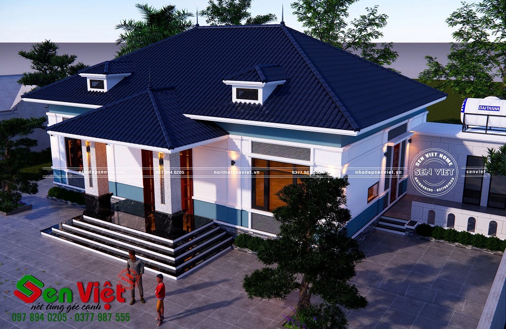 Mẫu Thiết Kế Nhà Vườn Kiểu 3 Gian