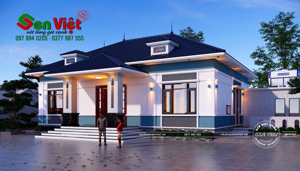 Mẫu Thiết Kế Nhà Vườn Kiểu 3 Gian