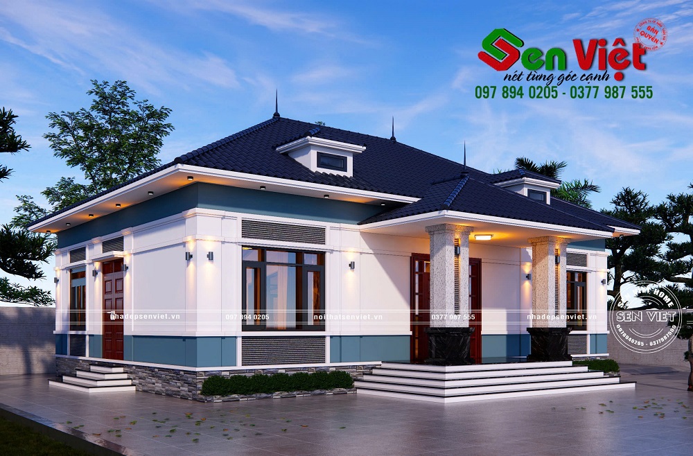 Mẫu Thiết Kế Nhà Vườn Kiểu 3 Gian