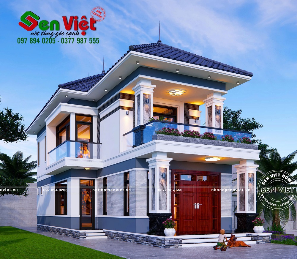 Nhà 2 Tầng Mái Nhật Thanh Lịch, Tiện Nghi Và Bền Vững