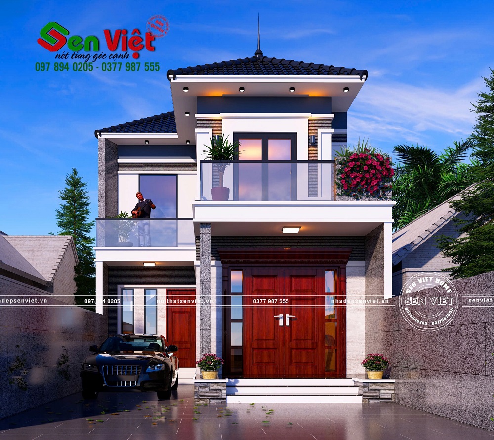 Nhà Phố 2 Tầng Hiện Đại, Sang Trọng Với Thiết Kế Tinh Tế