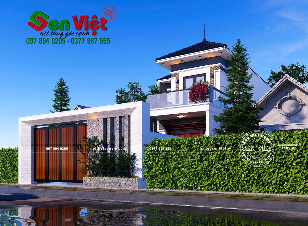 Nhà Phố 2 Tầng Hiện Đại, Sang Trọng Với Thiết Kế Tinh Tế