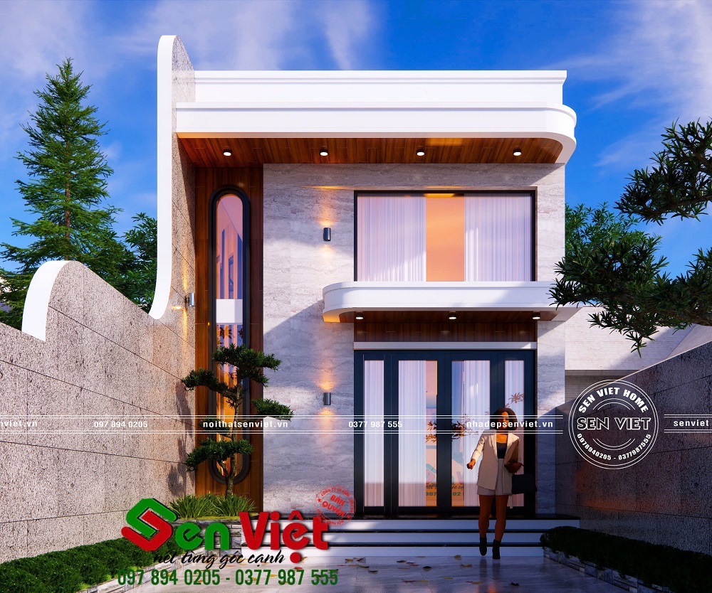 Thiết Kế Nhà 2 Tầng 3 Phòng Ngủ 100m2 Đẹp