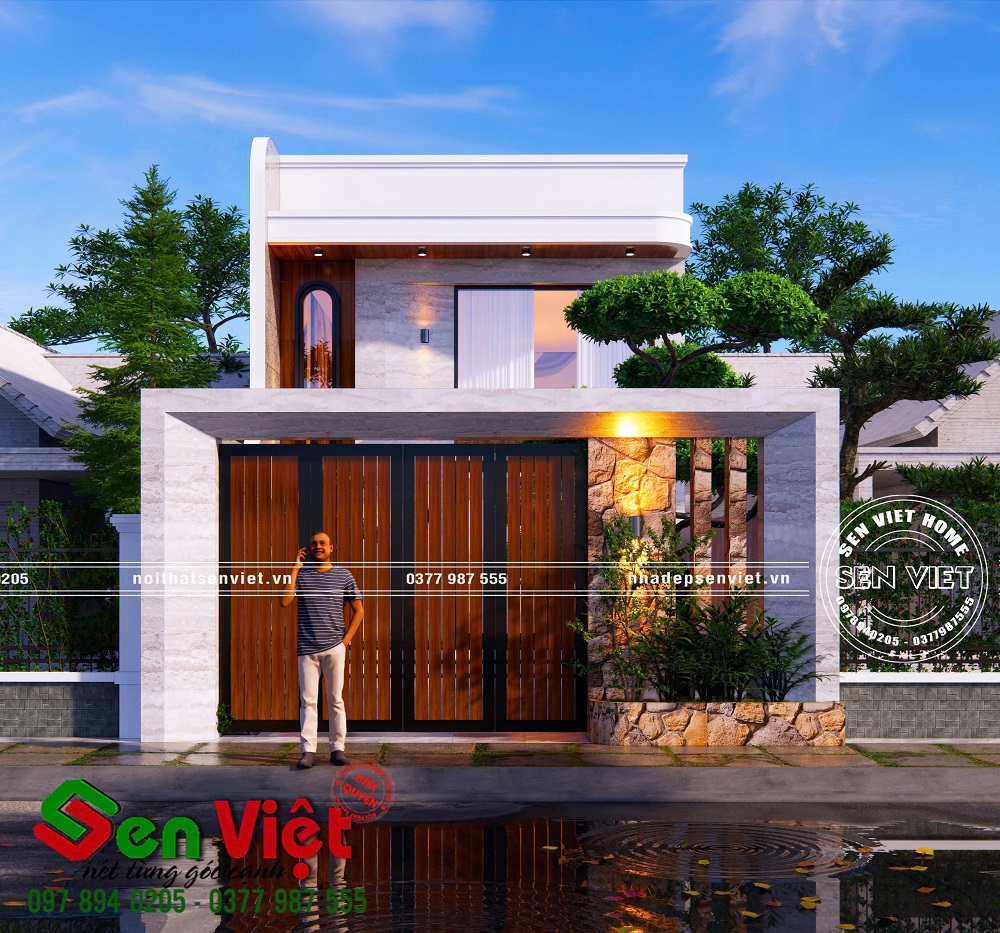 Thiết Kế Nhà 2 Tầng 3 Phòng Ngủ 100m2 Đẹp