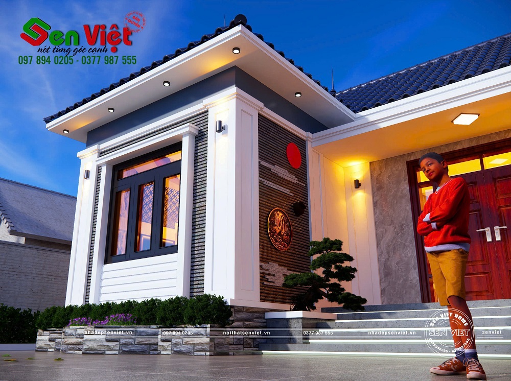 Thiết Kế Nhà Cấp 4 Chữ U