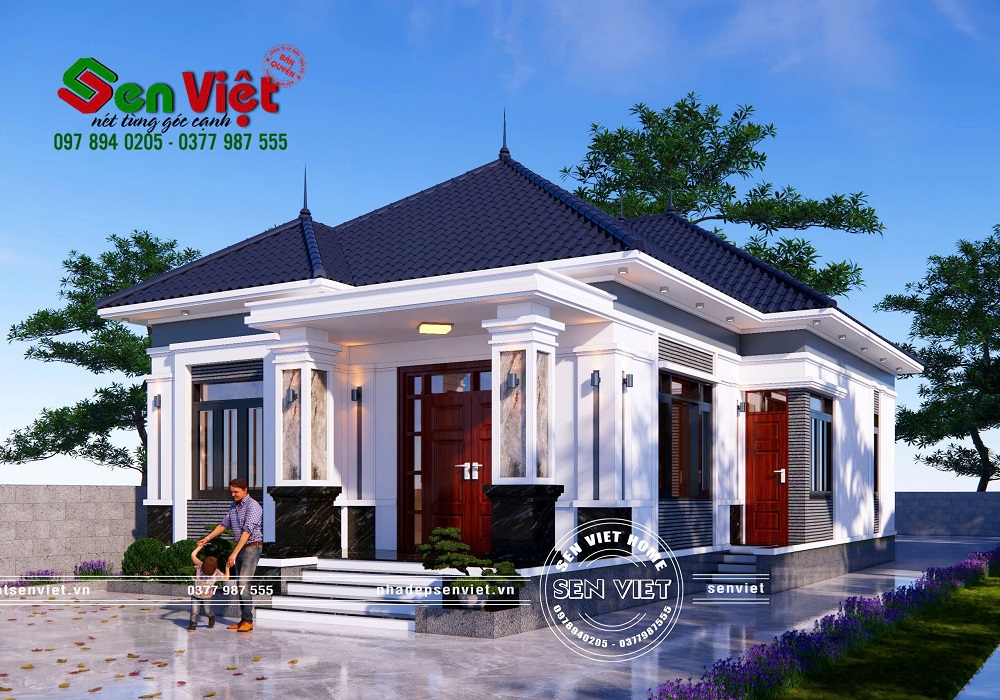 Ngôi Nhà Cấp 4 Mái Nhật Hiện Đại Ở Nghệ An