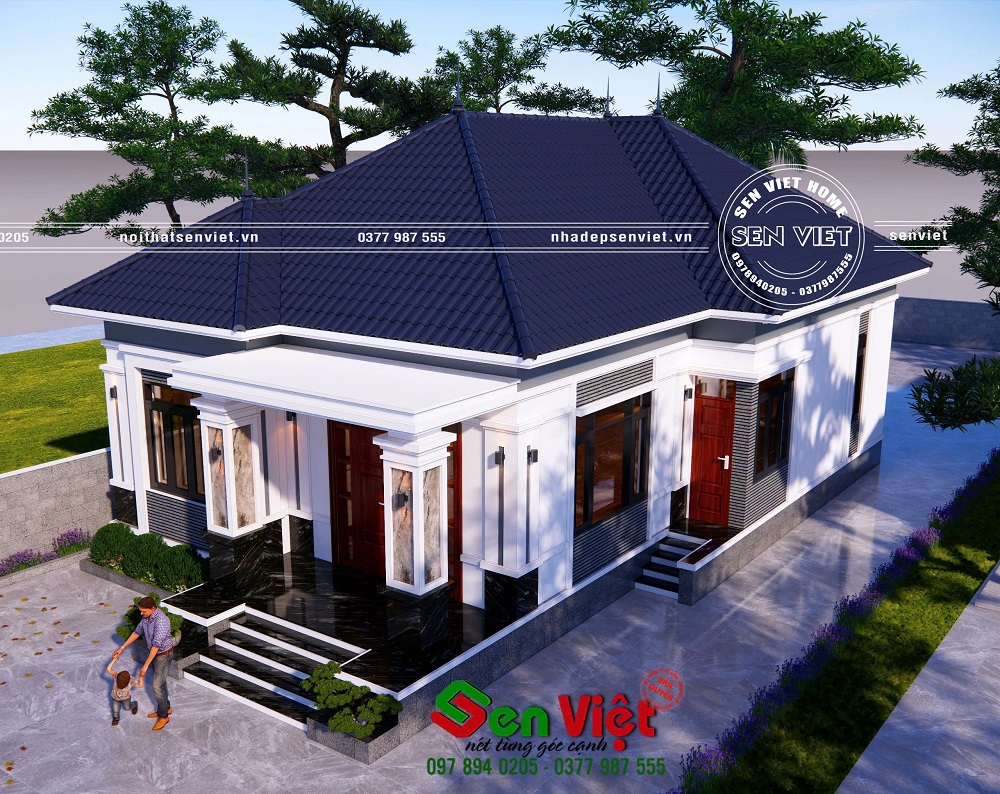 Ngôi Nhà Cấp 4 Mái Nhật Hiện Đại Ở Nghệ An