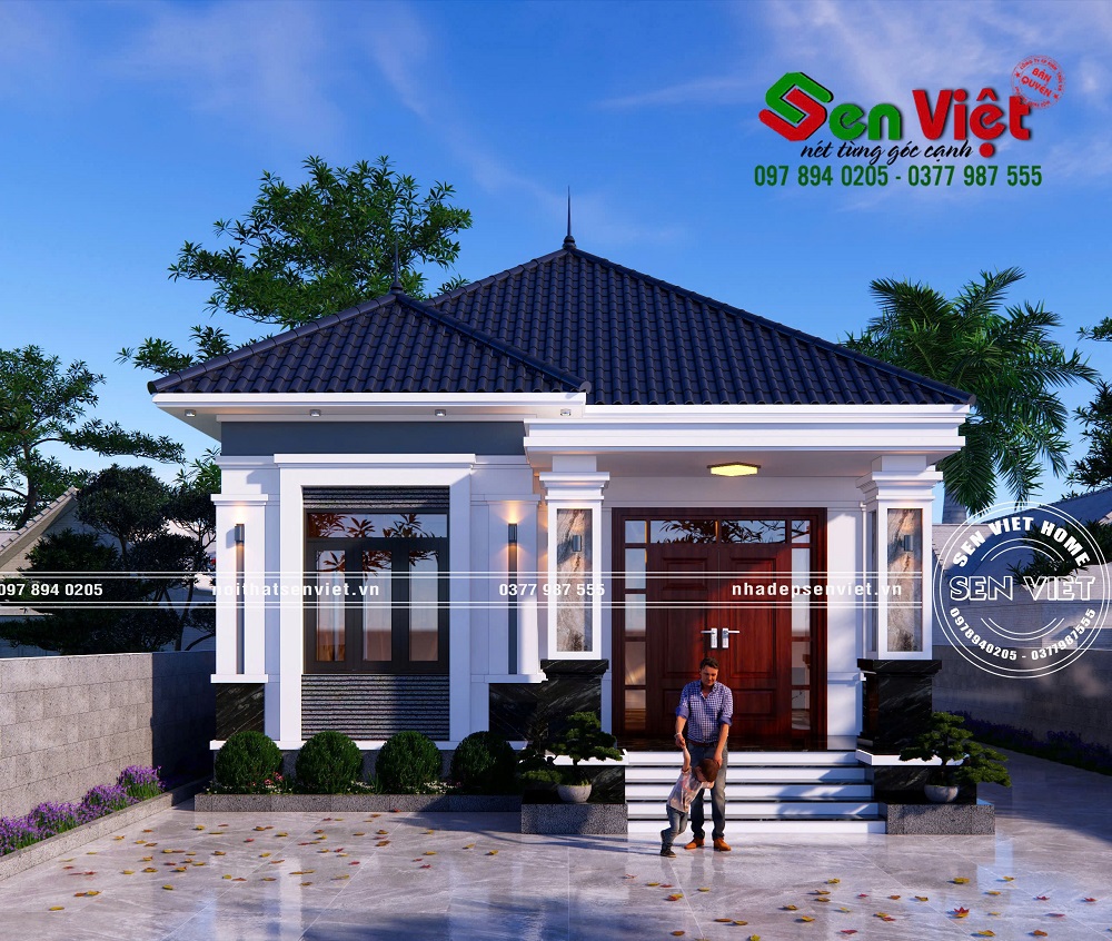 Ngôi Nhà Cấp 4 Mái Nhật Hiện Đại Ở Nghệ An