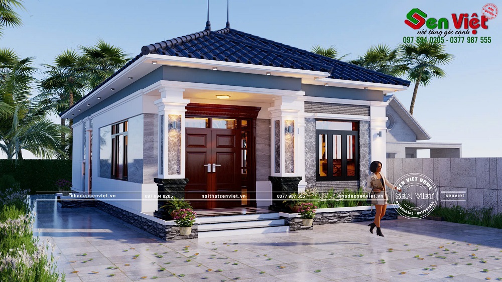 Nhà Mái Nhật 1 Tầng