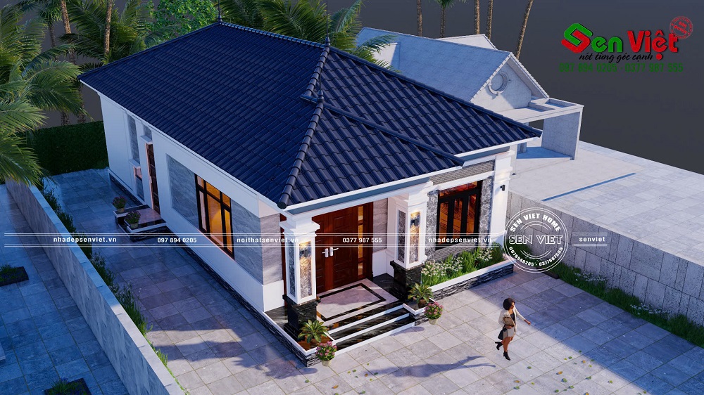 Nhà Mái Nhật 1 Tầng