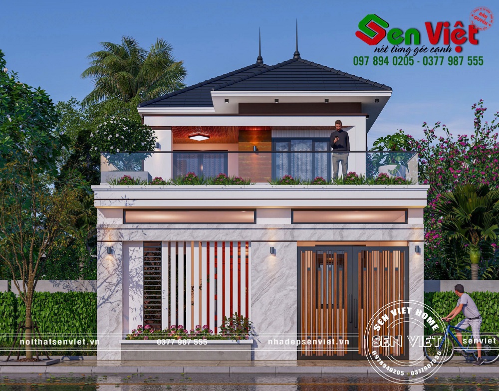 Mẫu Nhà 2 Tầng Mái Nhật Đẹp Và Tối Ưu Chi Phí Ở Hà Tĩnh