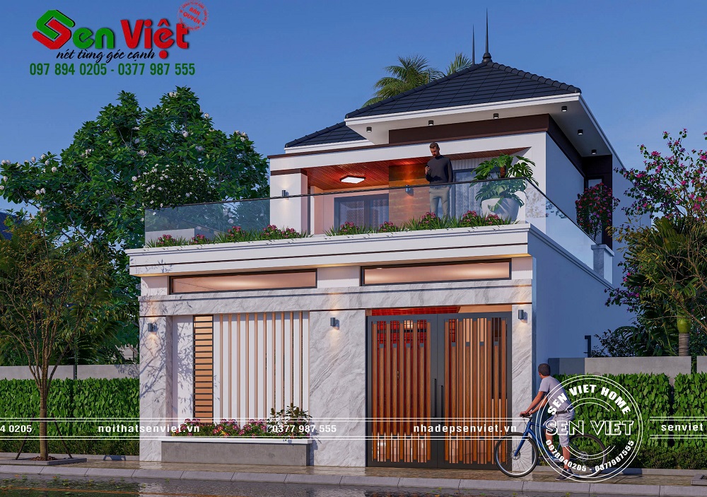 Mẫu Nhà 2 Tầng Mái Nhật Đẹp Và Tối Ưu Chi Phí Ở Hà Tĩnh