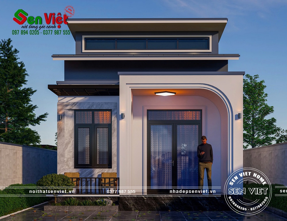 Mẫu Nhà Cấp 4 Mái Lệch Độc Đáo Ở Nghệ An