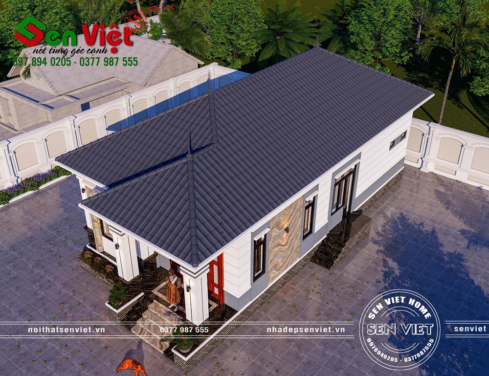 Mẫu Nhà Cấp 4 Mái Nhật