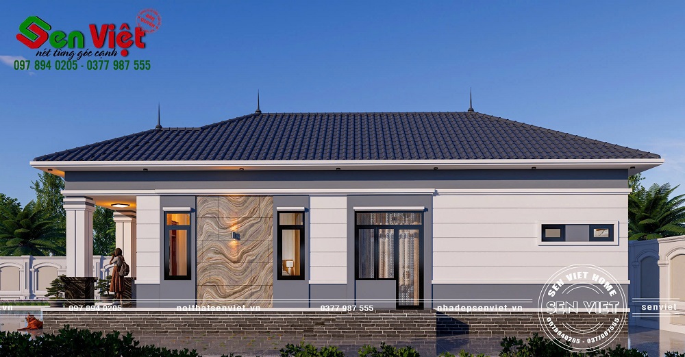 Mẫu Nhà Cấp 4 Mái Nhật