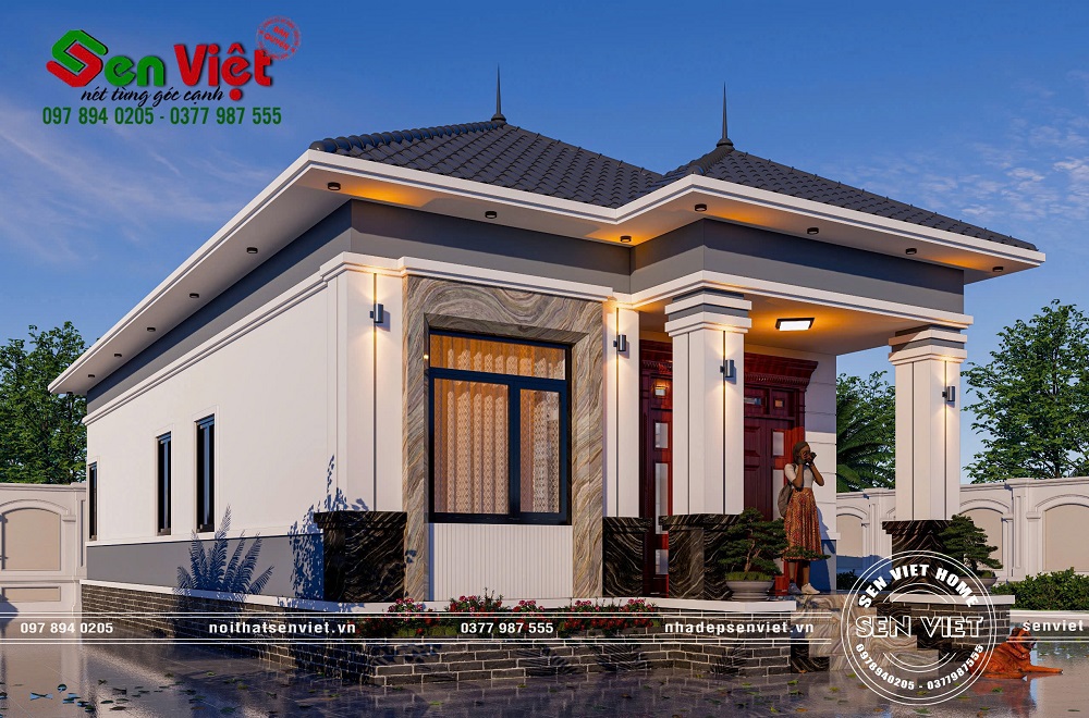 Mẫu Nhà Cấp 4 Mái Nhật