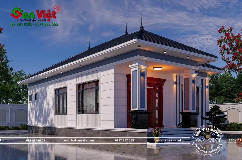 Mẫu Nhà Cấp 4 Mái Nhật Đẹp Hiện Đại Năm 2025