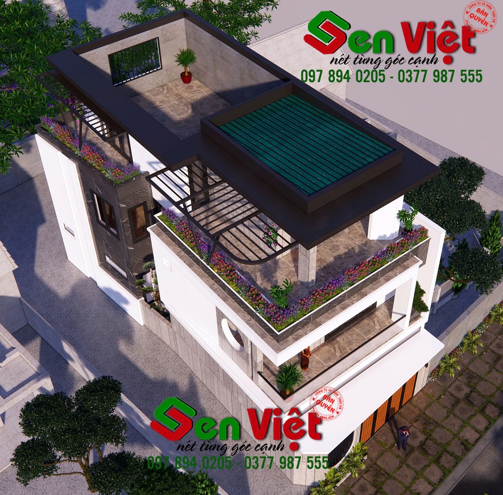 Mẫu nhà 3 tầng hiện đại, kiến trúc tinh tế chinh phục mọi ánh nhìn