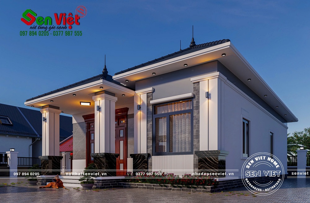 Ngôi Nhà Cấp 4 Mái Nhật Hiện Đại