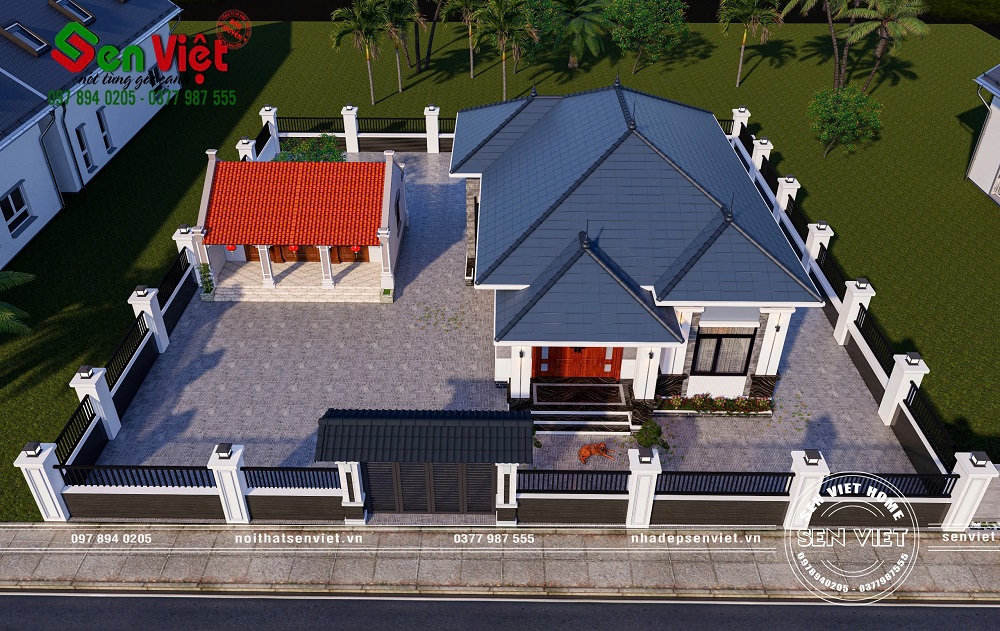 Ngôi Nhà Cấp 4 Mái Nhật Hiện Đại