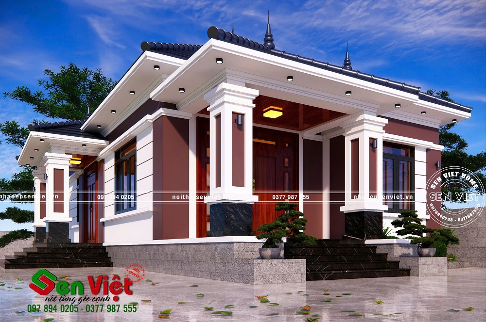 Mẫu Nhà Cấp 4 Mái Nhật Với Thiết Kế Tối Ưu Không Gian Sống