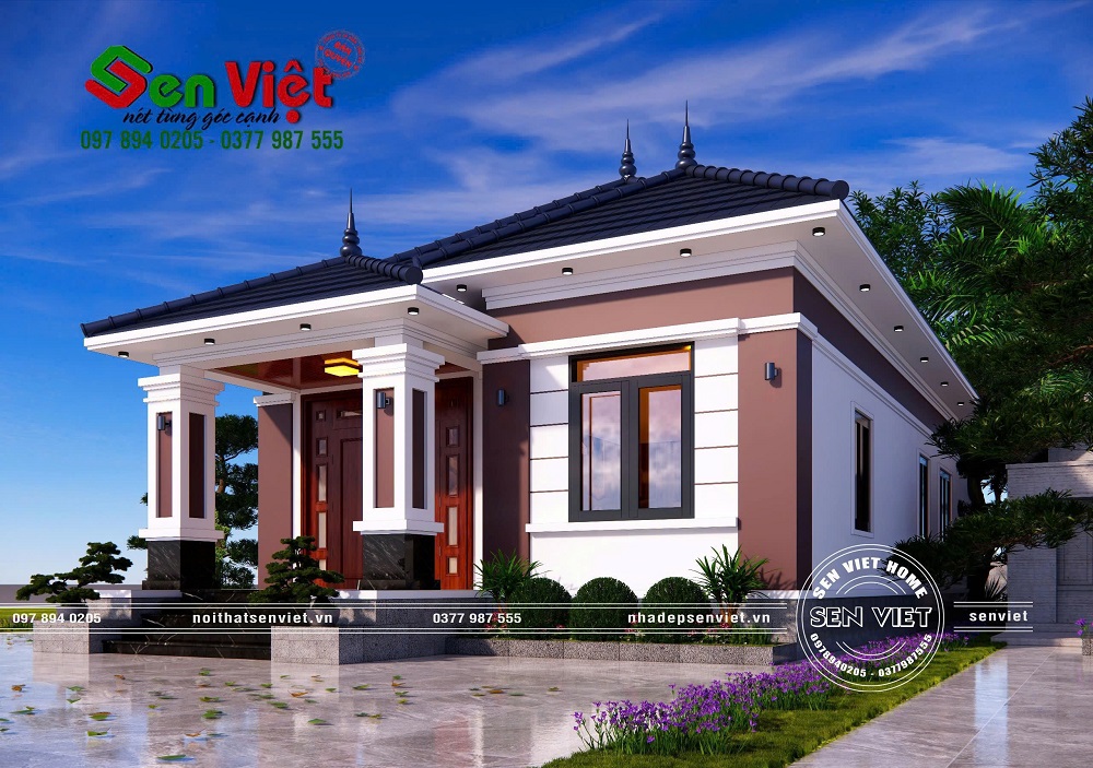 Mẫu Nhà Cấp 4 Mái Nhật Với Thiết Kế Tối Ưu Không Gian Sống