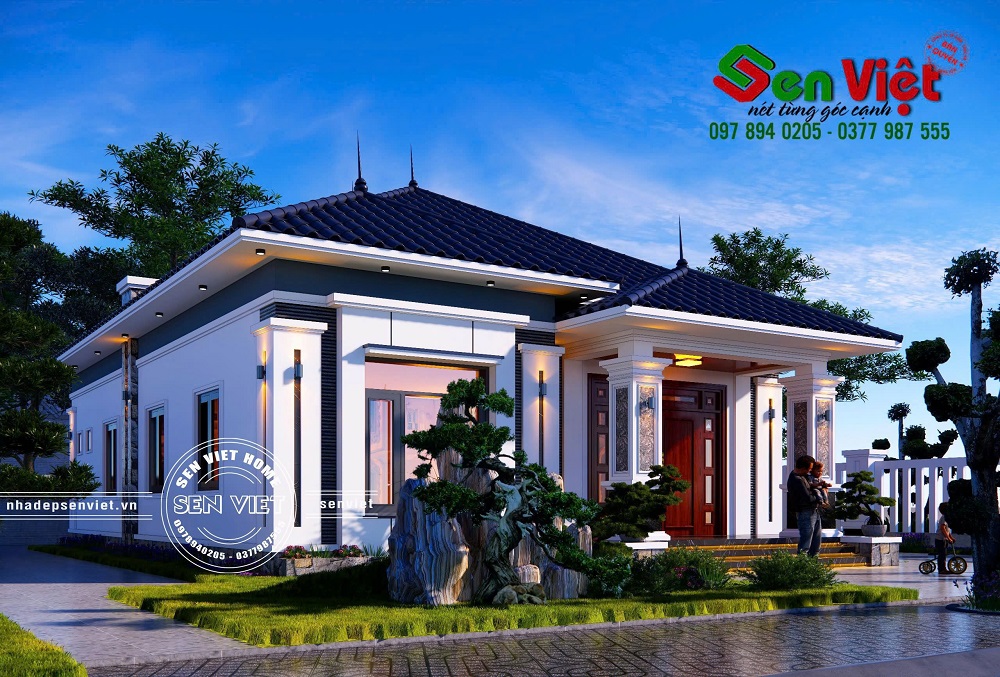 Biệt thự vườn 1 tầng 