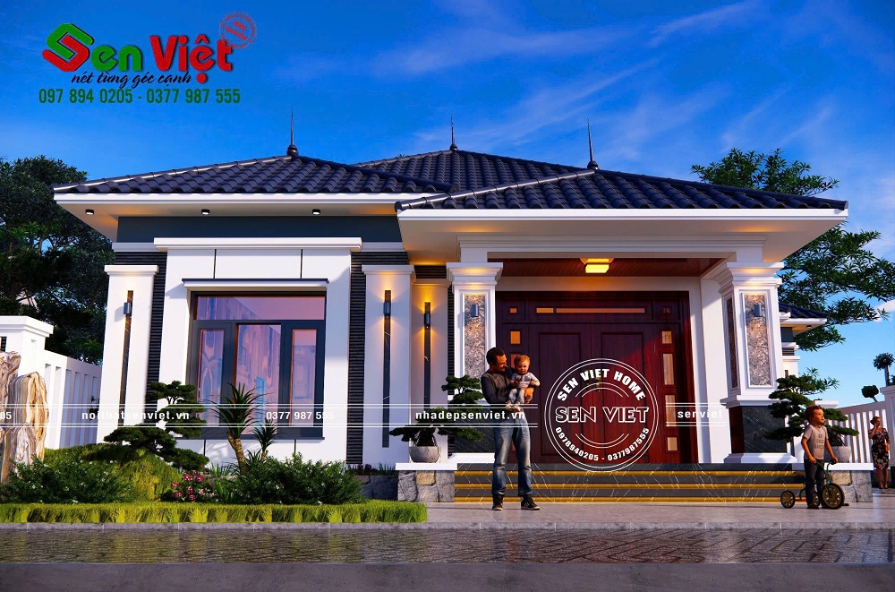 Biệt thự vườn 1 tầng 