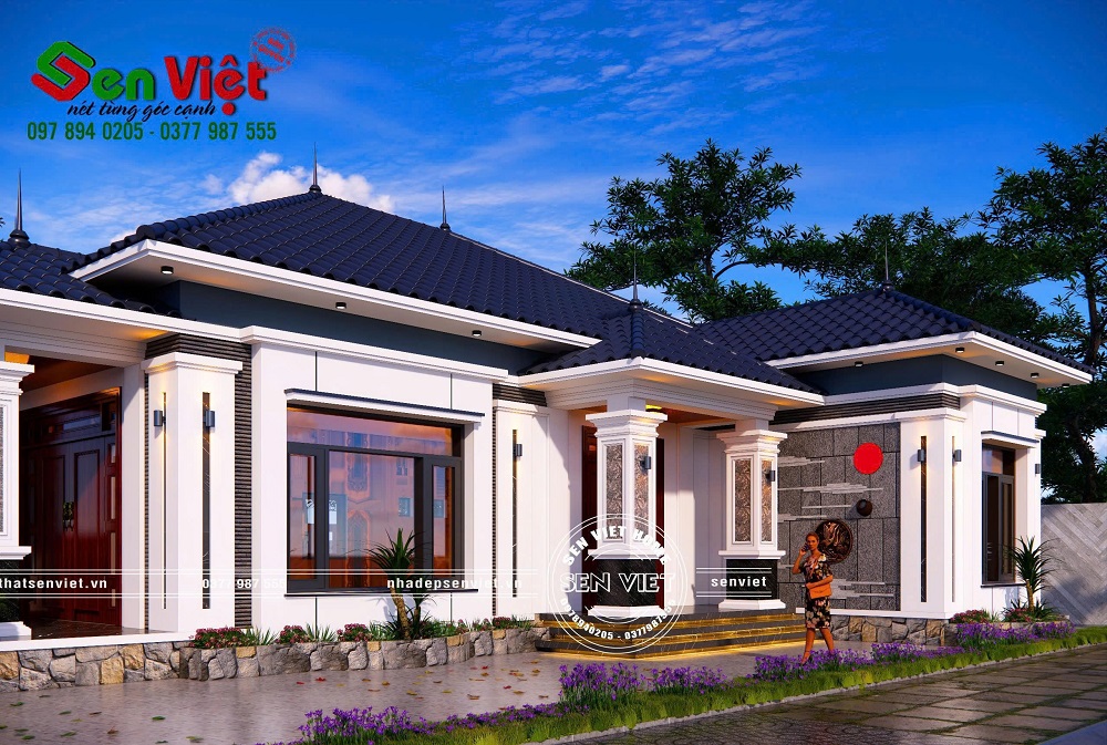 Biệt thự vườn 1 tầng 