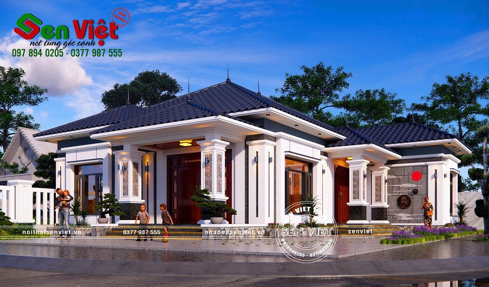 Biệt thự vườn 1 tầng 