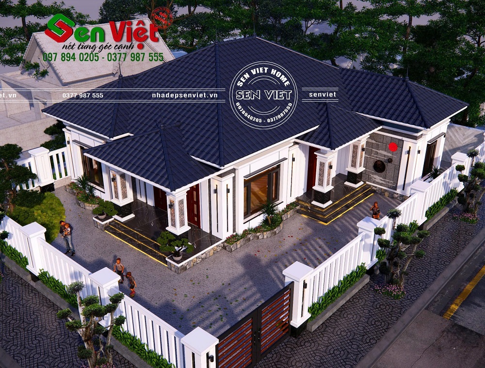 Biệt thự vườn 1 tầng 