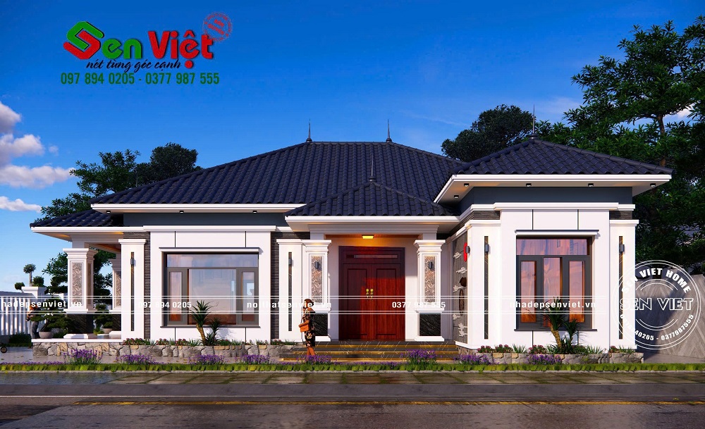 Biệt thự vườn 1 tầng 