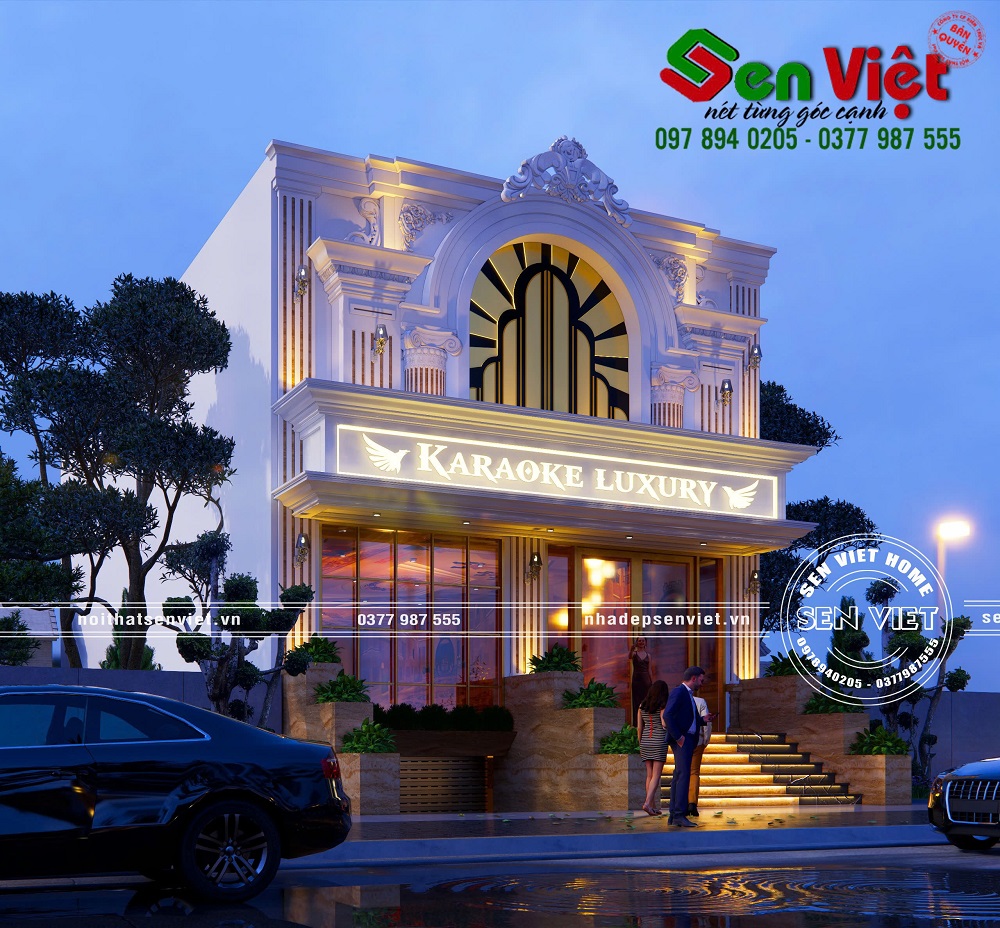 Mẫu thiết kế quán Karaoke