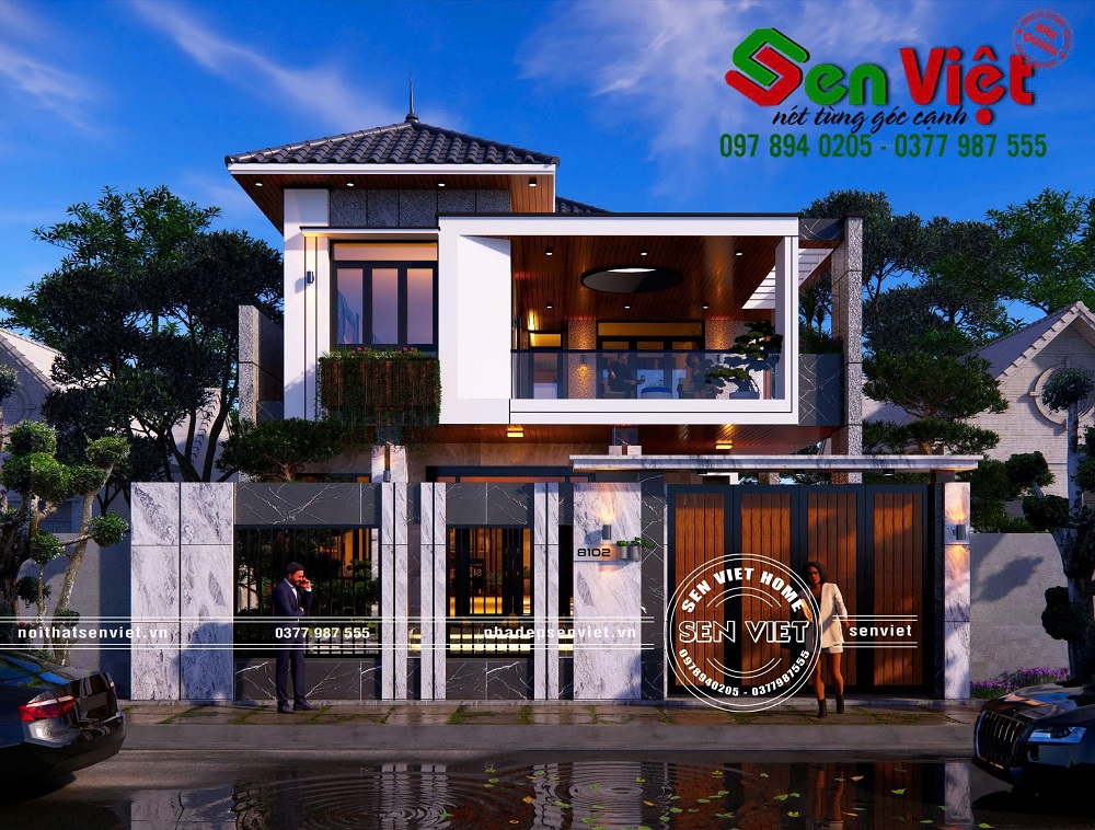 Ngôi Nhà 2 Tầng Hiện Đại Tại TP Vinh Với Dấu Ấn Khác Biệt