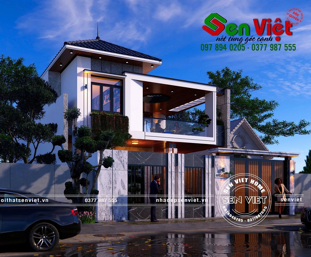 Ngôi Nhà 2 Tầng Hiện Đại Tại TP Vinh Với Dấu Ấn Khác Biệt