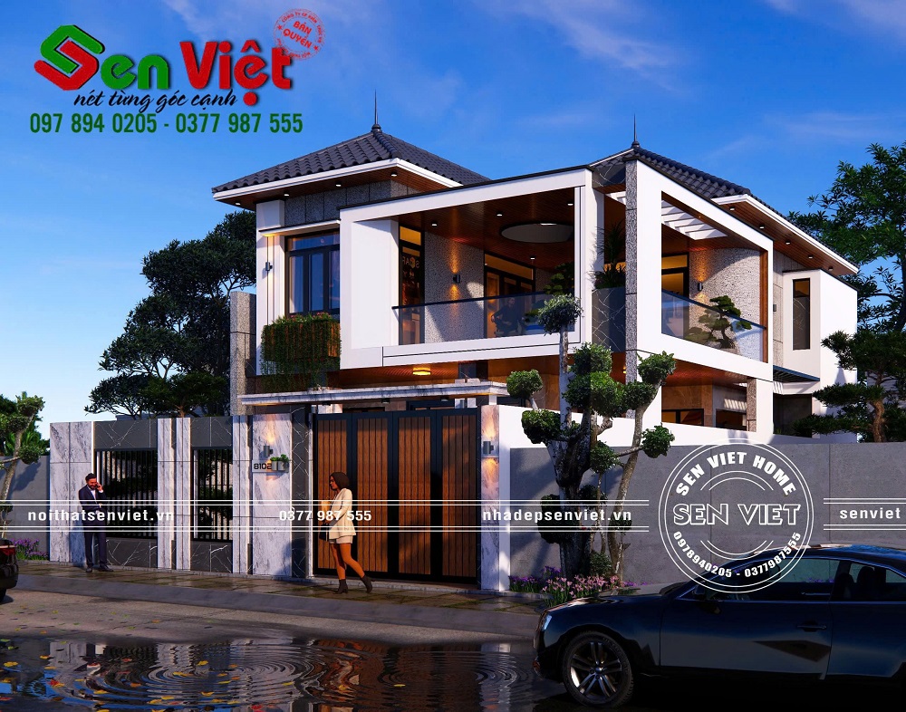 Ngôi Nhà 2 Tầng Hiện Đại Tại TP Vinh Với Dấu Ấn Khác Biệt