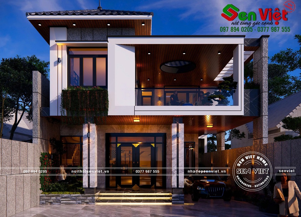 Ngôi Nhà 2 Tầng Hiện Đại Tại TP Vinh Với Dấu Ấn Khác Biệt