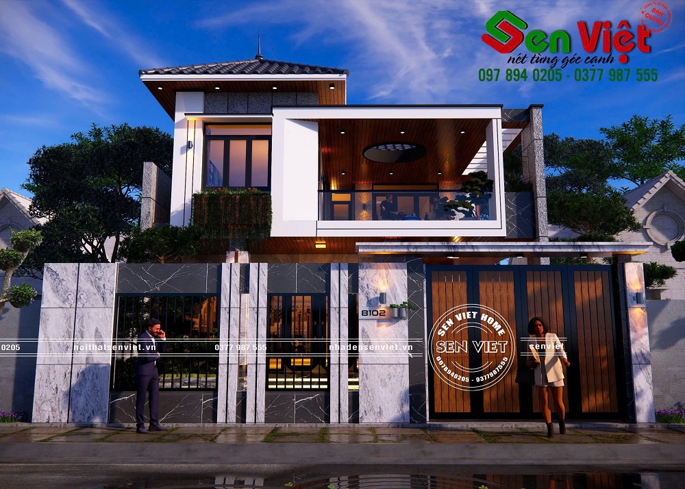 Ngôi Nhà 2 Tầng Hiện Đại Tại TP Vinh Với Dấu Ấn Khác Biệt