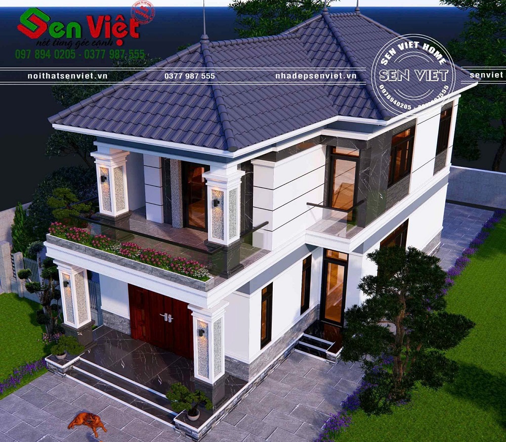 Mẫu Nhà 2 Tầng 6x15m Hiện Đại Tại Nam Đàn