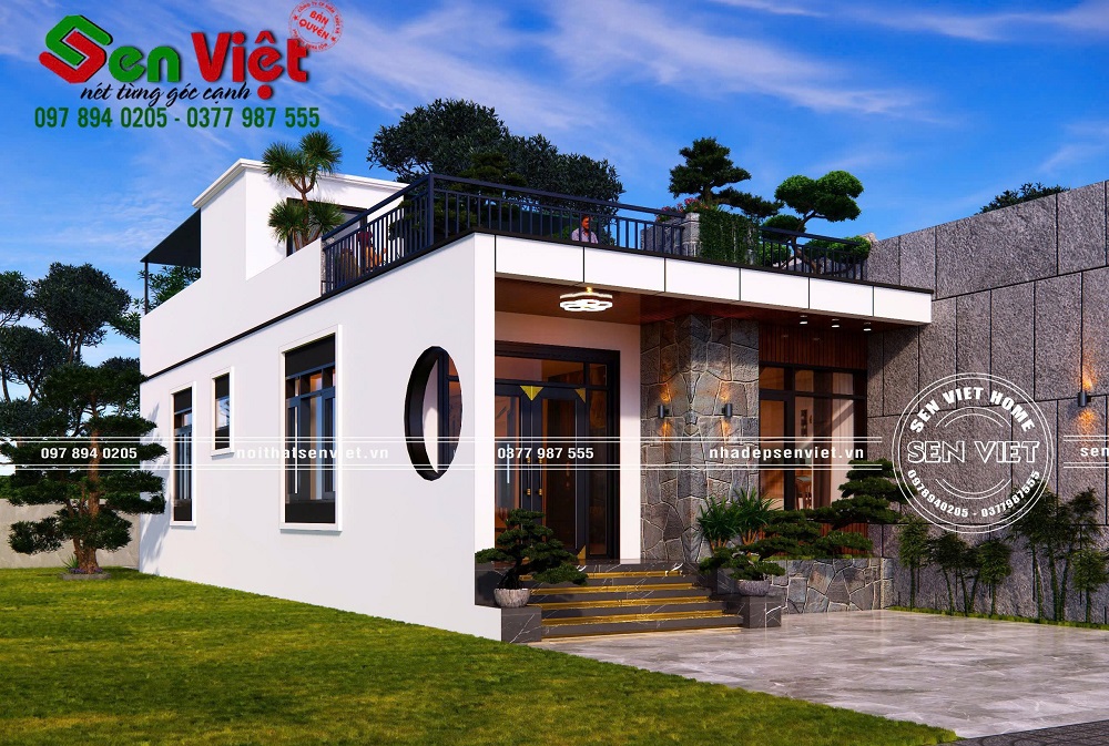 Mẫu Nhà Đẹp 7.5x16m Tại Cửa Hội