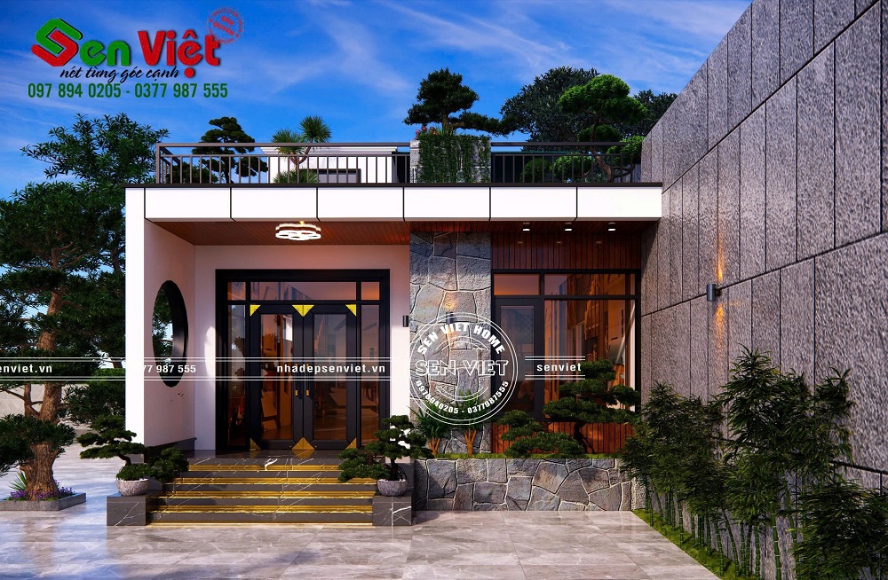 Mẫu Nhà Đẹp 7.5x16m Tại Cửa Hội