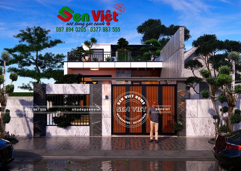 Mẫu Nhà Đẹp 7.5x16m Tại Cửa Hội