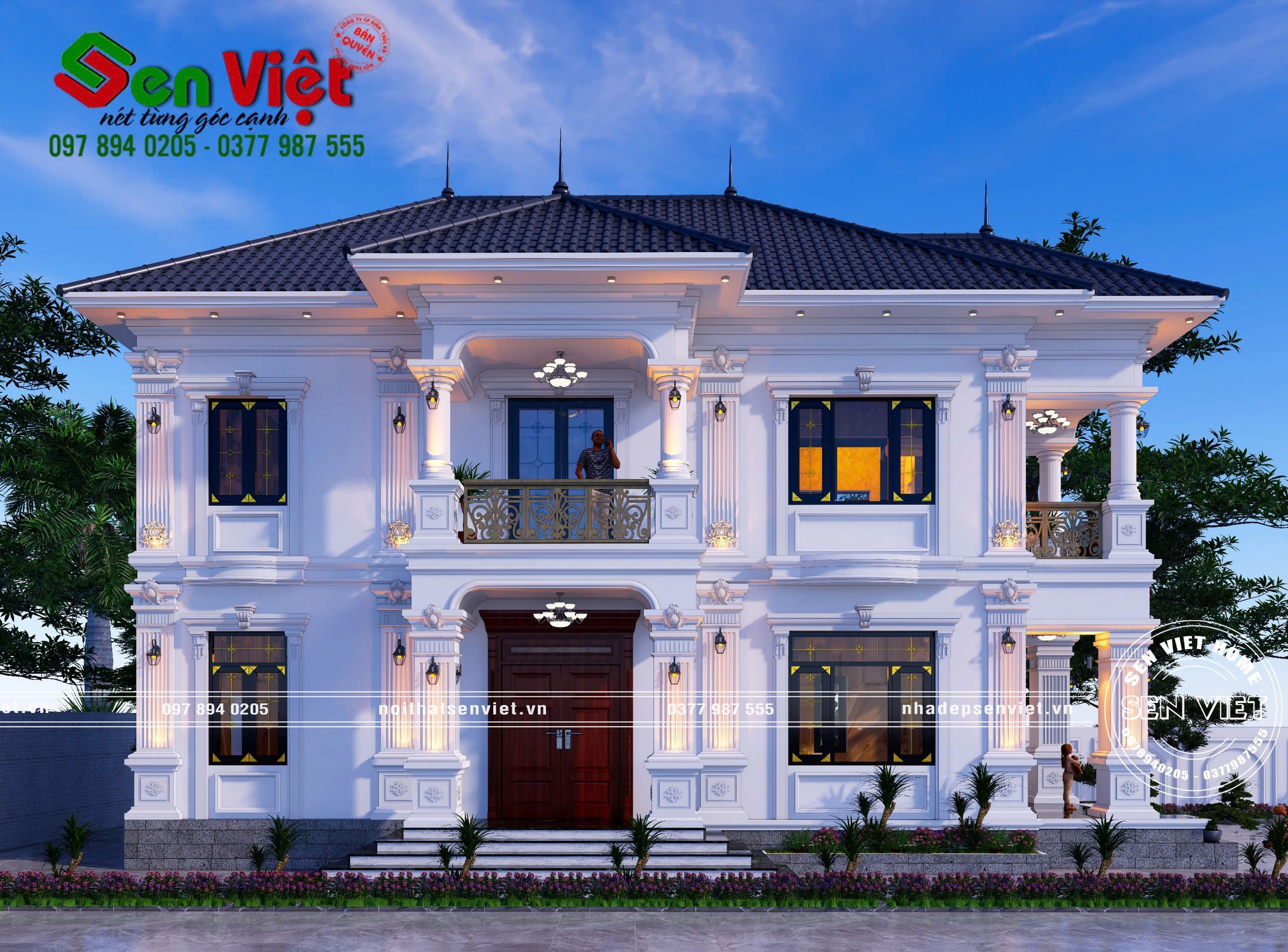 Nhà 2 Tầng Mái Nhật Tân Cổ Điển Hiện Đại Nhà 2 Tầng Mái Nhật Tân Cổ Điển Hiện Đại