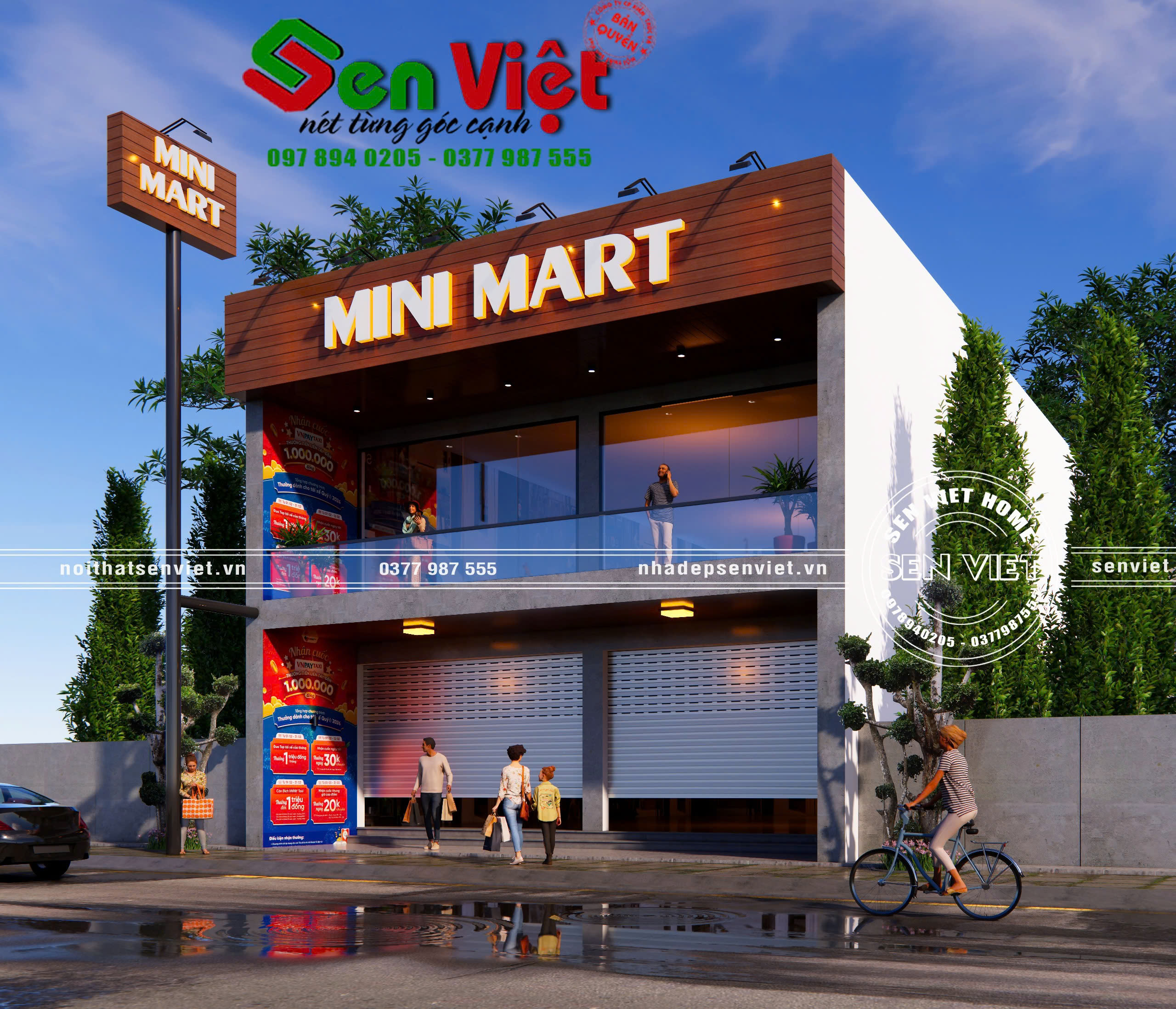Nhà 2 Tầng Kết Hợp Kinh Doanh Mini Mart 12x20m anh Tuấn Qùy Châu Nghệ an-3